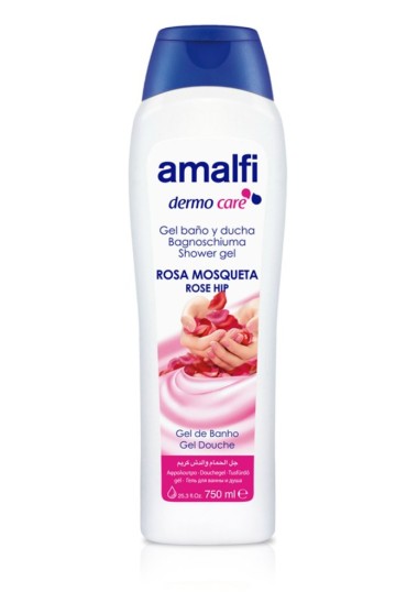 Amalfi Gel de Baño y Ducha Rosa Mosqueta 750 ml