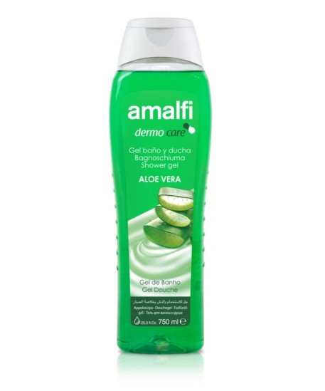 Amalfi Dermo Care Gel de Baño y Ducha Aloe Vera 750 ml