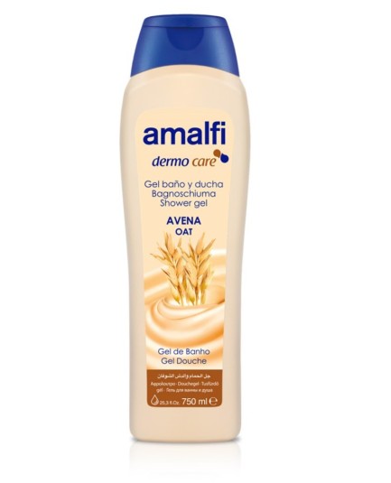 Amalfi Dermo Care Gel de Baño y Ducha Avena 750 ml