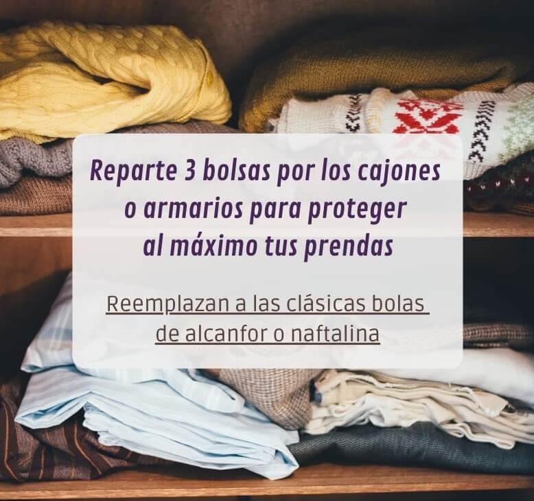 Orion Bolsas Antipolillas Lavanda Fresca 20 uds