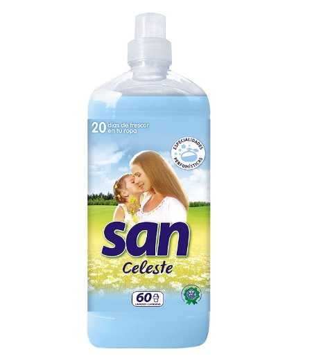 San Suavizante Concentrado Celeste 60D 1440 ml