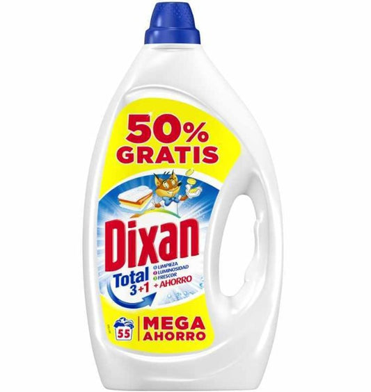 Dixan 55 Lavados con el 50% 2,75 l