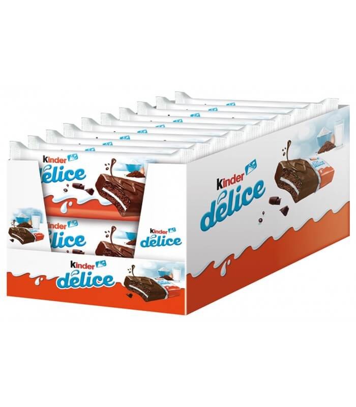 Kinder Delice Chocolatina 39 gr (Caja 20 Unidades)