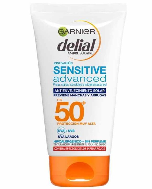 Delial Loción Solar Facial F50 Anti Edad 50 ml