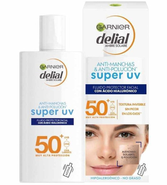 Delial Loción Solar Facial FPS 50 Sensitive 40 ml