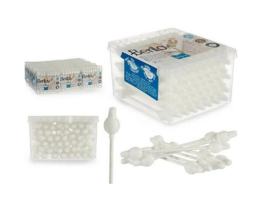 Berilo Bastoncillos de Algodón Bebé (56 uds)