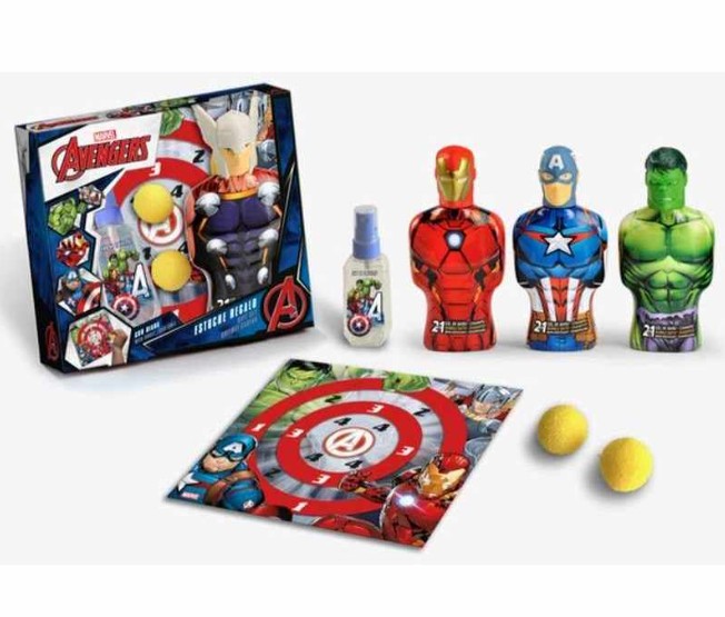 Avengers Estuche Vapo 90 ml + Figura Gel 350ml + Diana