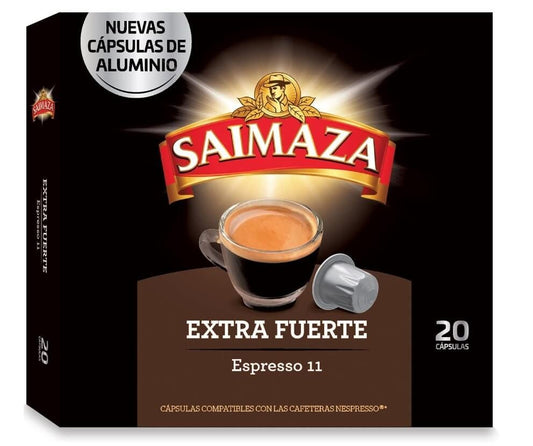 Saimaza Café Extra Fuerte 20 Cápsulas