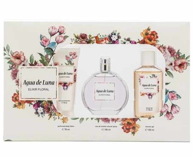 Agua Luna Estuche Elixir Vapo 100 ml + Body Lotion 75 ml + Gel De Baño 100 ml