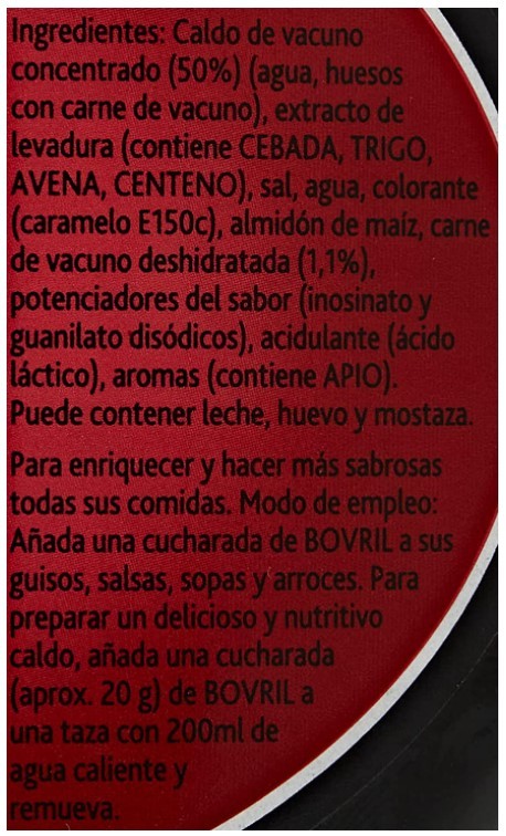 Bovril 500 g – El Sabor Tradicional que Potencia tus Recetas