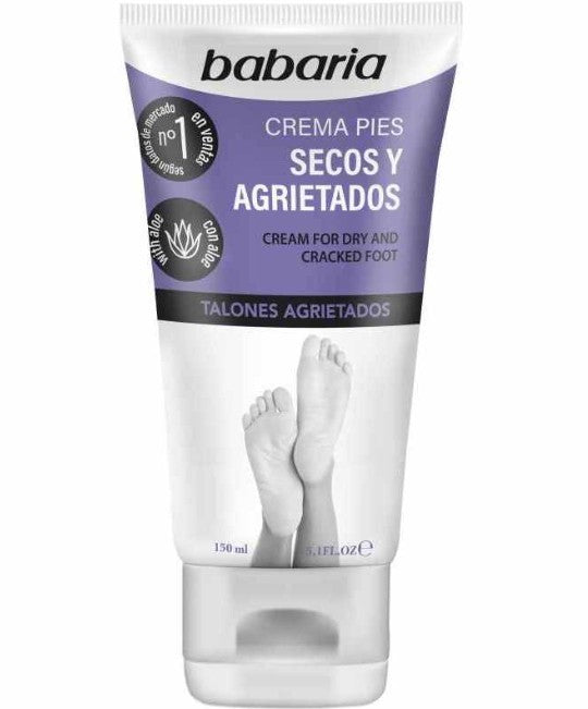Babaria Crema Para Pies Seco Y Agrietados Aloe 150 ml