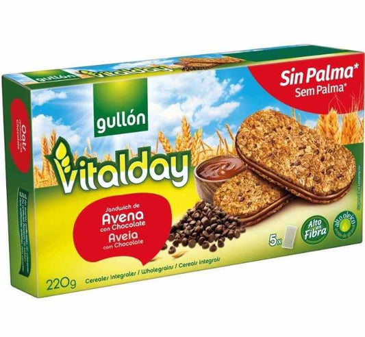 Gullón Galleta Vitalday Con Avellana 220 gr