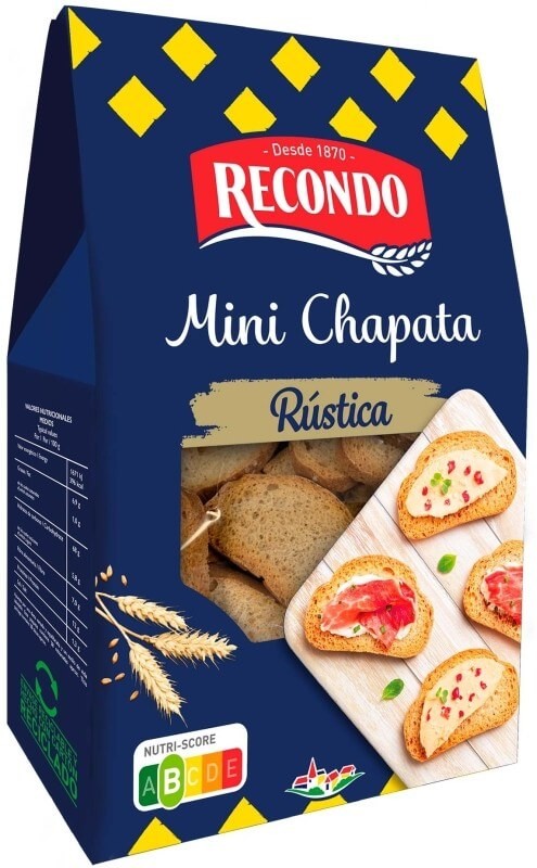 Recondo Mini Chapata Rustica 100 gr
