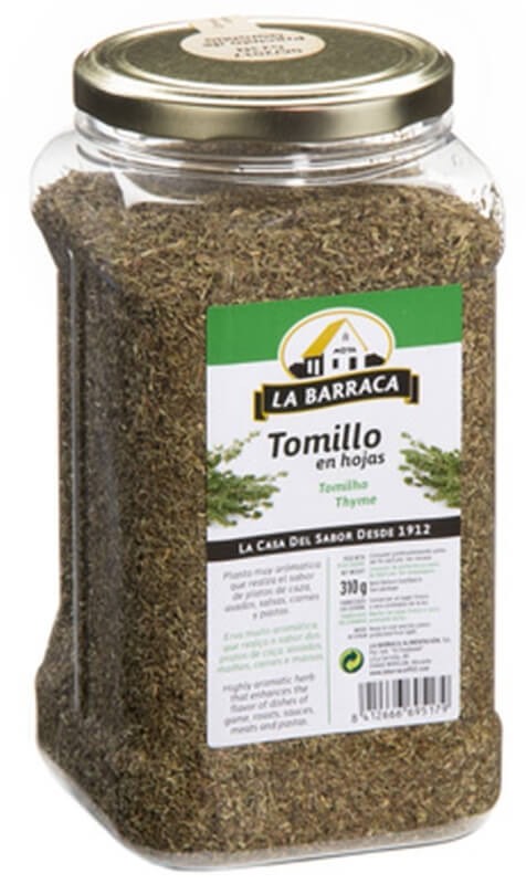 La Barraca Tomillo en Hojas 310 gr