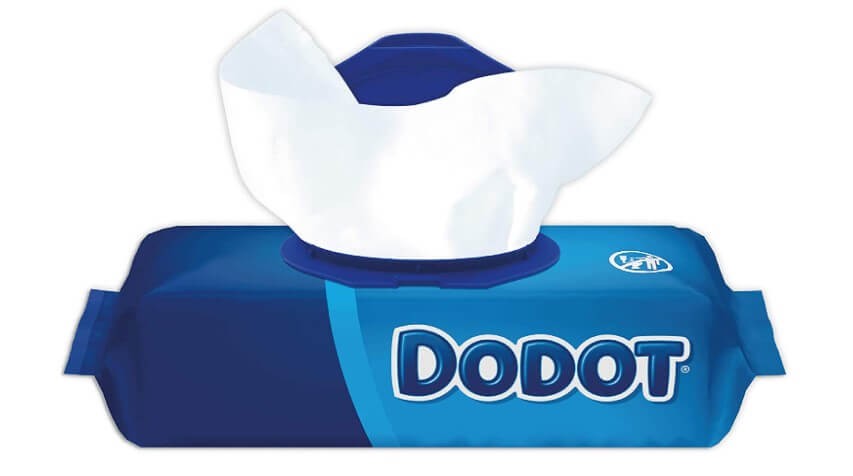 Dodot Toallitas Húmedas para Bebé 64 Unidades