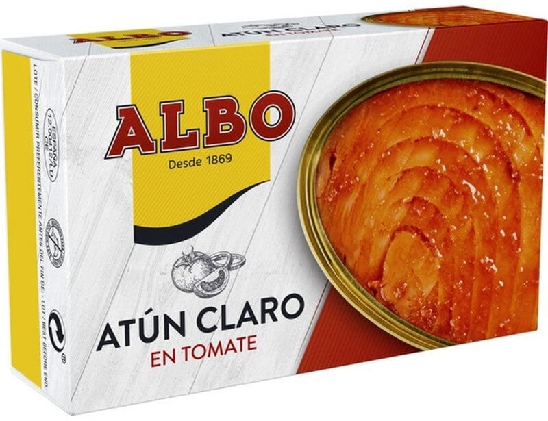 Albo Atún Claro en Tomate 112 g – Sabor Intenso y Nutrición de Calidad
