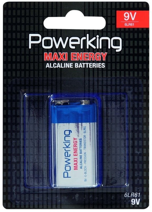 Powerking Pila Alcalina 6LR61 Blister 1 Unidad