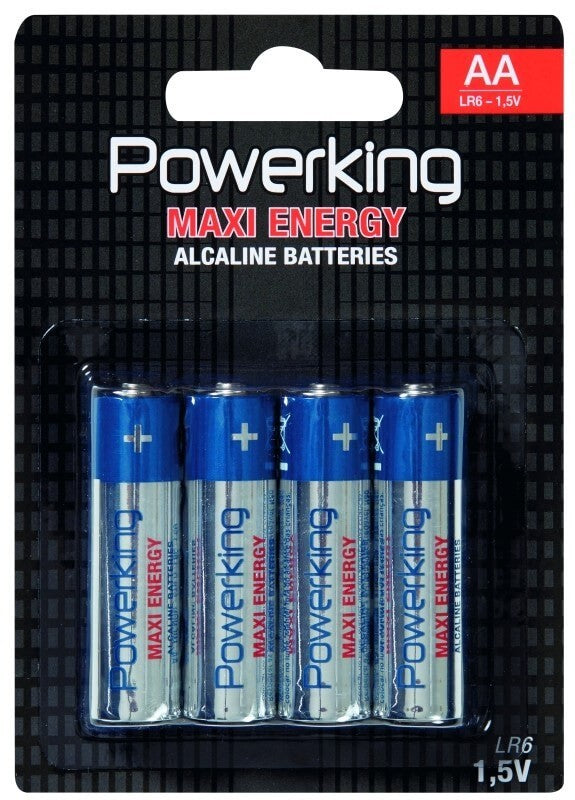 Powerking Pila Alcalina AA - LR06 Blister 4 Unidades