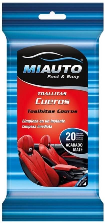 MIAUTO Toallitas Cueros 20 Toallitas