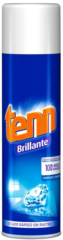 Tenn Brillante Limpieza Cristales y Superficies 500 ml - 100% Brillo Sin Esfuerzo