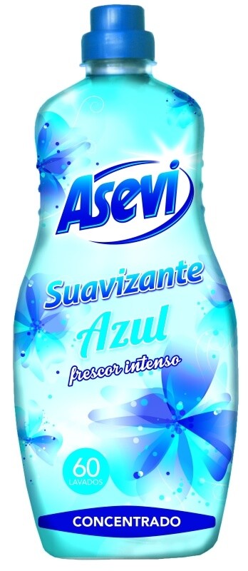 Asevi Suavizante Concentrado Azul 1,380L 60D