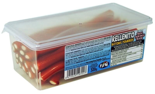 Fini Rellenito Regaliz Rojo 320 gr