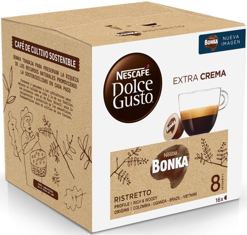 Dolce Gusto Bonka 16 Cápsulas