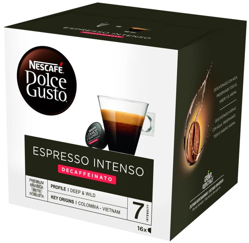 Dolce Gusto Espresso Intenso Descafeinado 16 Cápsulas
