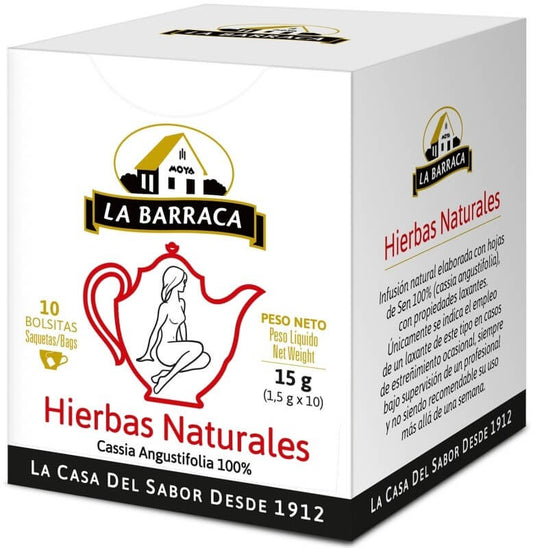 La Barraca Hierbas Naturales “Cassia Angustifolia” 15 gr