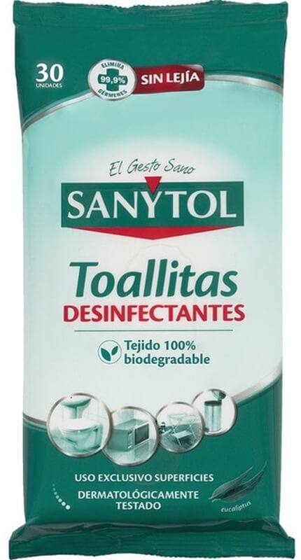 Sanytol Toallitas Desinfectantes 24 Unidades