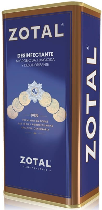 Zotal Desinfectante 415 ml – Desinfección Profesional y Desodorización con Eficacia Microbicida y Fungicida