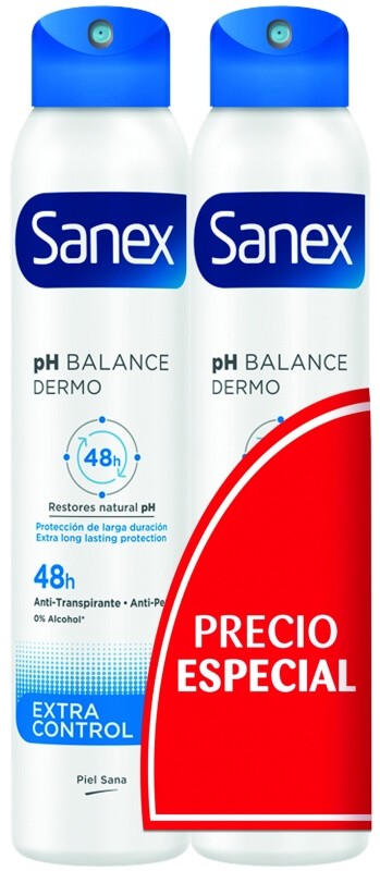 Sanex Dermo Extra Control 200 ml x 2