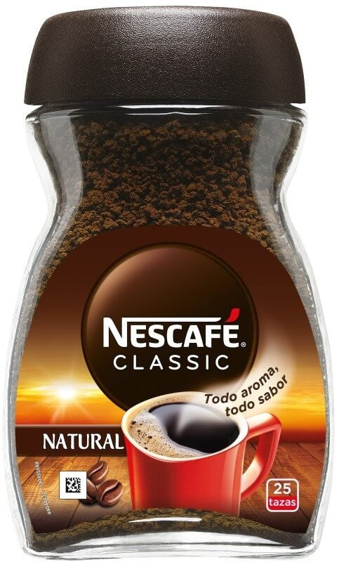 Nescafé Classic Café Soluble Natural 50 g – Todo Aroma, Todo Sabor en Cada Taza