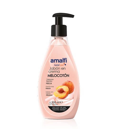 Amalfi Jabón en Crema Melocotón 500 ml