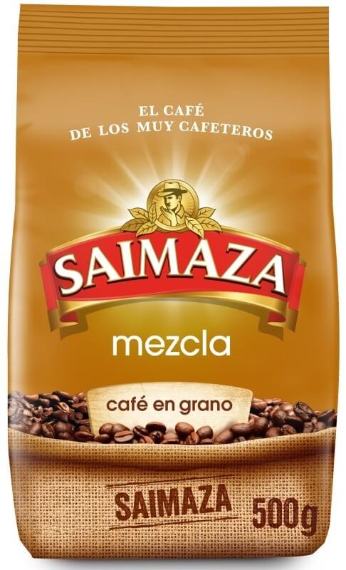 Saimaza Café en Grano Mezcla 500 gr