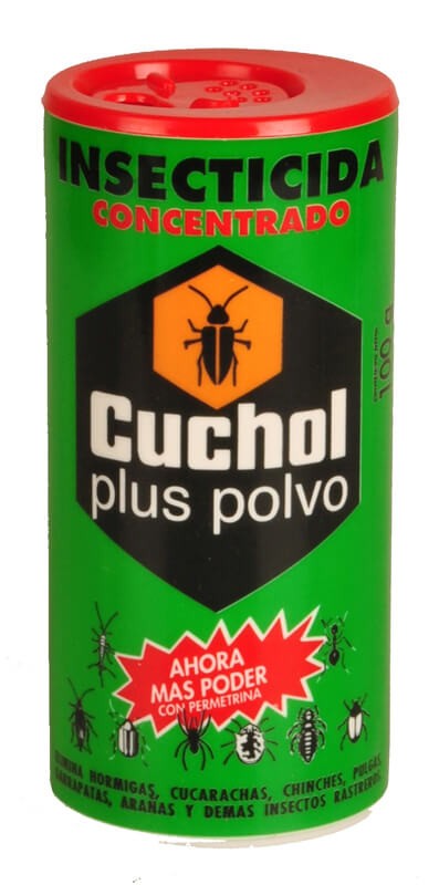 Cuchol Plus Polvo Insecticida 100G - Eliminación Eficaz de Insectos