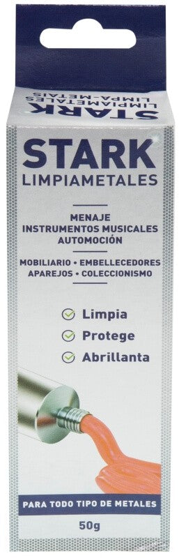 Stark Limpiametales Crema Tubo 50G – Brillo Impecable para tus Metales