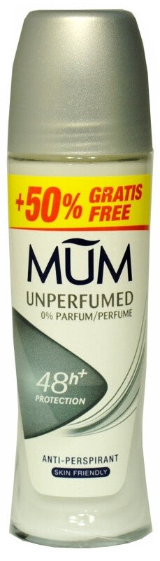 MUM Desodorante Antitranspirante Unperfumed Roll-On 75 ml