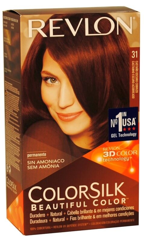 Revlon Colorsilk Tinte 31 Castaño Oscuro Cobrizo