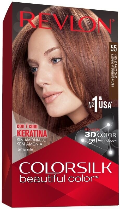 Revlon Colorsilk Tinte 55 Rojizo Claro