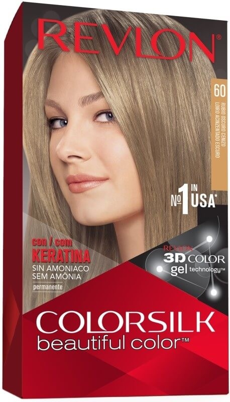 Revlon Colorsilk Tinte 60 Rubio Oscuro Cenizo