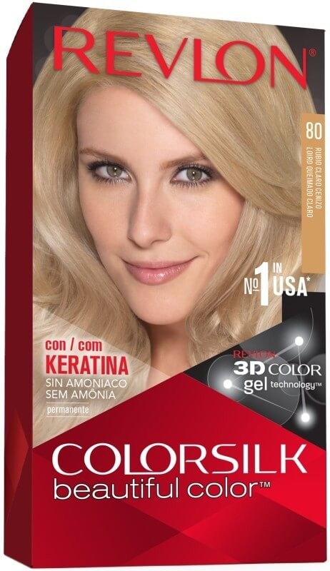 Revlon Colorsilk Tinte 80 Rubio Claro Ceniza