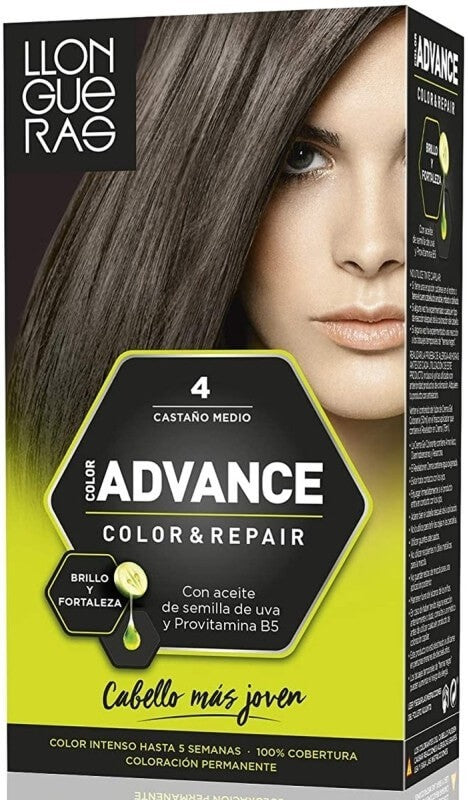 Llongueras Advance Color & Repair 4 Castaño Medio