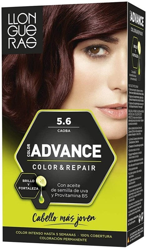 Llongueras Advance Color & Repair 5.6 Caoba