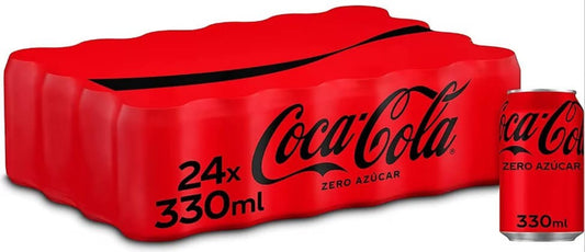 Coca Cola Zero Azúcar Pack 24 x 330 ml
