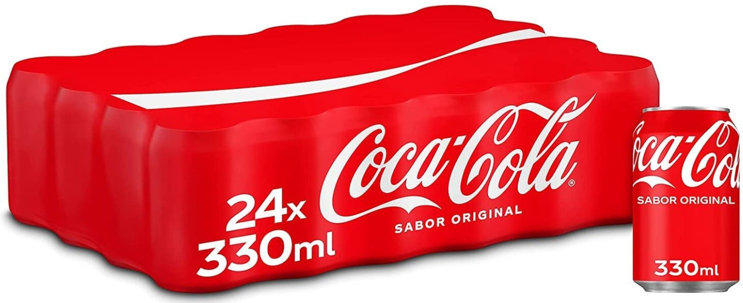 Coca Cola Original Pack 24 Latas x 330 ml
