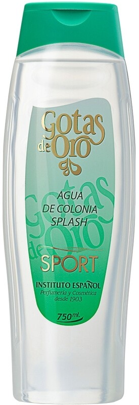 Instituto Español Gotas de Oro Sport Agua de Colonia Splash 750 ml