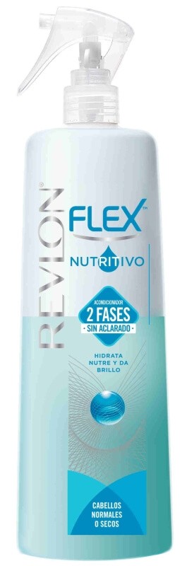 Revlon Flex Nutritivo Acondicionador 2 Fases Sin Aclarado 400 ml