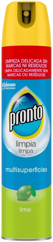 Pronto Limpiador Multisuperficies Lima 300 ml - Eficiencia y Frescura para Tu Hogar