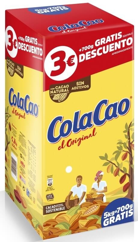 ColaCao Original 5 kg + 700 g Gratis